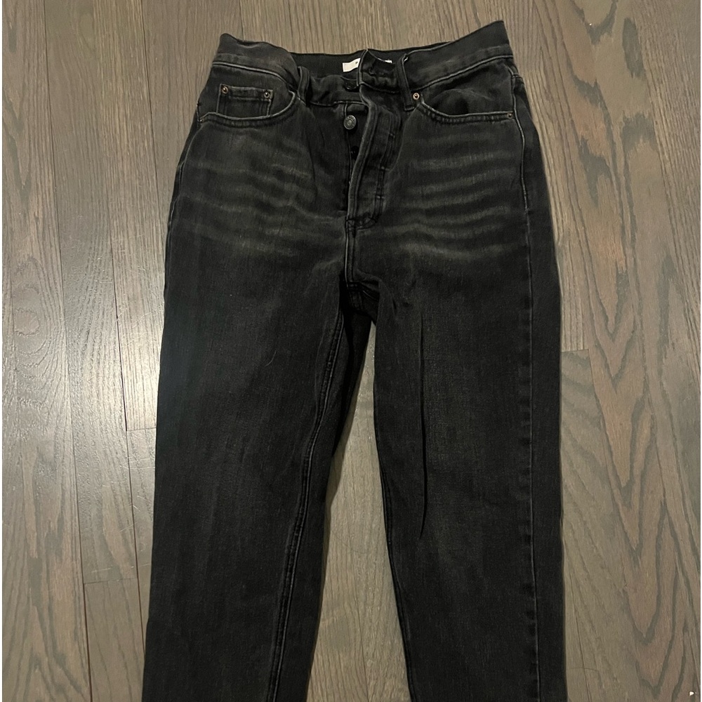 PacSun-Black Ultra High Waisted Slim Fit Jeans - Picture 3 of 6